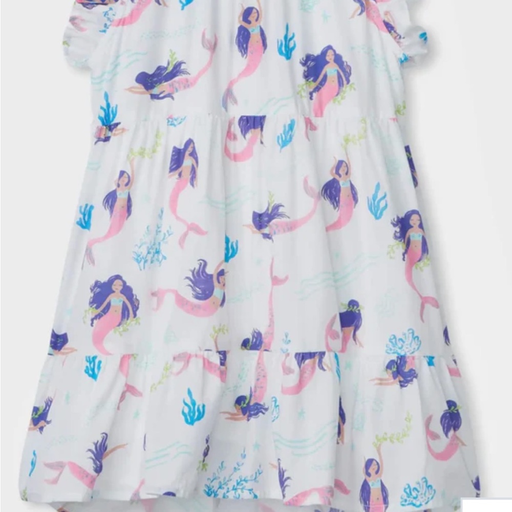🧜🏻‍♀️🧜🏻‍♀️🧜🏻‍♀️ Hatley Colorful Mermaid Patterned Dress 🧜🏻‍♀️🧜🏻‍♀️🧜🏻‍♀️